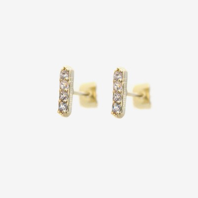 Arrow Pavé Post Earring