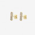 Arrow Pavé Post Earring
