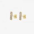 Arrow Pavé Post Earring