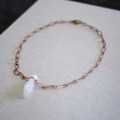 Raw Crystal Copper Necklace - One of a Kind