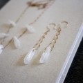 Raw Crystal Drop Earring - One of a Kind