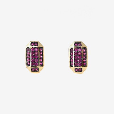 Prism Ruby Pavé Post