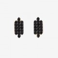 Inked TripleBar Pavé Earring