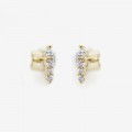 Cat Fang Post Earring