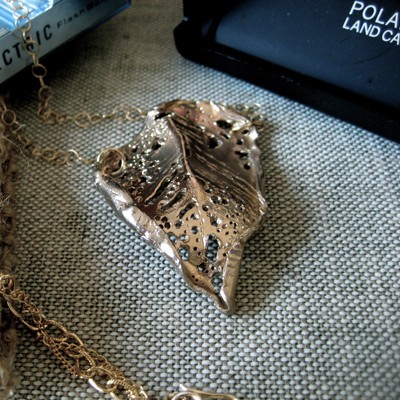 Birch Leaf Necklace