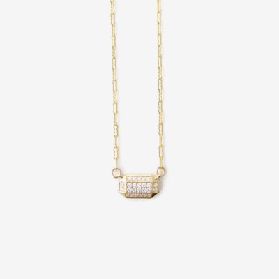 Prism Pavé Necklace