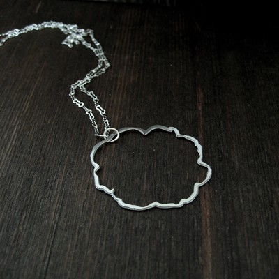 Primrose Hoop Necklace