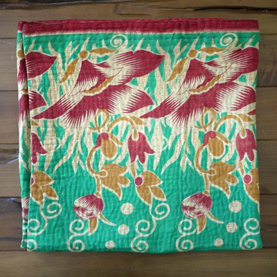Vintage Sari Throw [Fair Trade] VIII