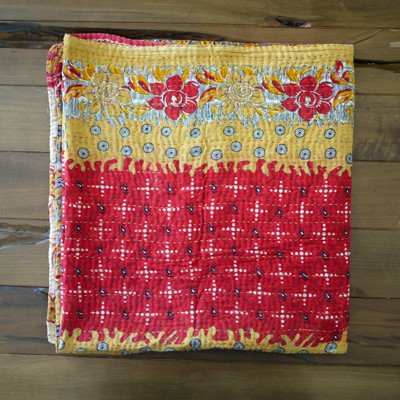 Vintage Sari Throw [Fair Trade] III