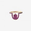 Treasures Ruby Pavé Ring