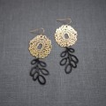 Leafy Anemone Earring