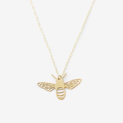 Golden Bee Necklace