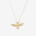 Golden Bee Necklace