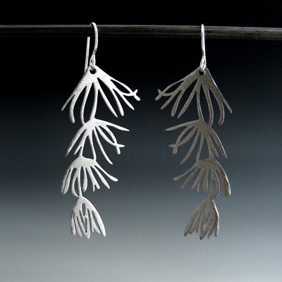 fir earrings Fir needle earrings