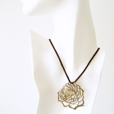 Hopewell Necklace - Suede
