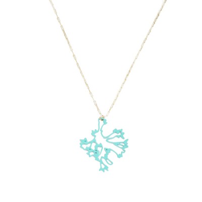 Jasmine Necklace: Seafoam Green