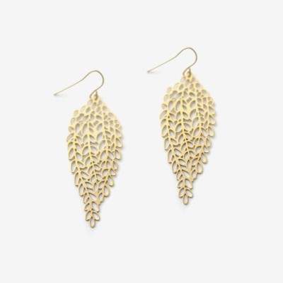 Leaf Filigree Earring