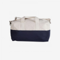 Navy Color Block Duffel