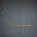 Seed Bar Necklace (L)