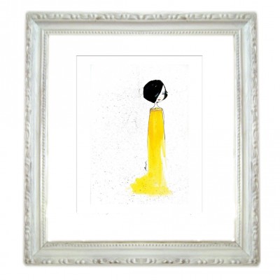 Fashion Illustration - Winsor Yellow II